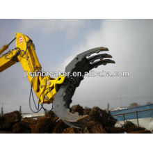 Komatsu Hyundai Kubota Sunward Excavator Grapple, Hydraulic Grapple, Rotating Grapple, stone Grabs, Woods Log Grapple